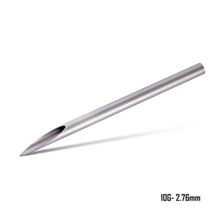 Close-up of Killer Ink Precision Straight Piercing Needles, sterile needles with precise, straight design for professional piercing procedures.