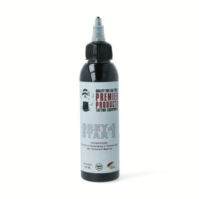 Greystar 1 pigment bottle by Premier Products Ink, 120ml container of gray ink for art and printing projects
