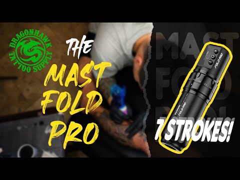 Mast Fold Pro Ασύρματο Στυλό Μηχανής Τατουάζ με 7 Μήκος Διαδρομής