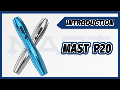 Mast P20 Μηχανή Ασύρματη Μπλε Τατουάζ και PMU Πένα