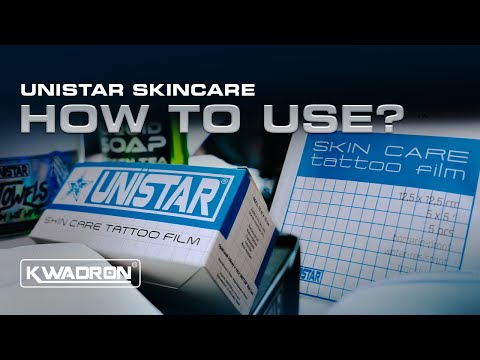 Unistar Φροντίδα Δέρματος Φίλμ Επιδεσμού Τατουάζ 5 τεμ 12.5x12.5cm