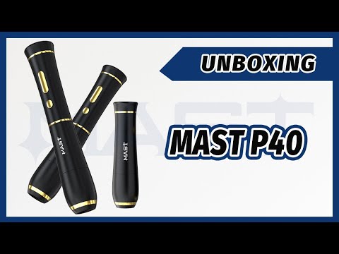Mast P40 Ασύρματο Στυλό Μηχανής Τατουάζ και PMU Ροζ