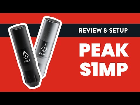 Peak S1MP Gunmetal Ασύρματη Μηχανή Τατουάζ