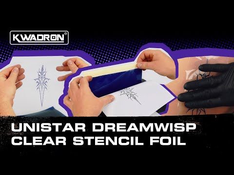 Unistar Dreamwisp Διαφανής Φύλλο Στένσιλ