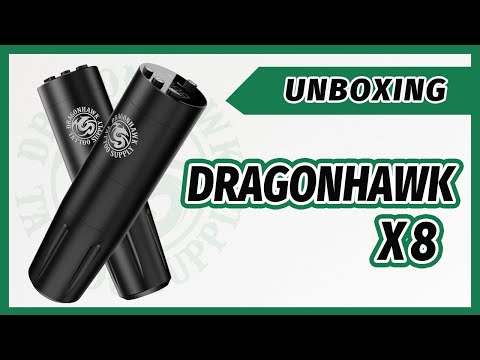 Mast Dragonhawk X8 Ασύρματο Στυλό Μηχανής Τατουάζ Μαύρο