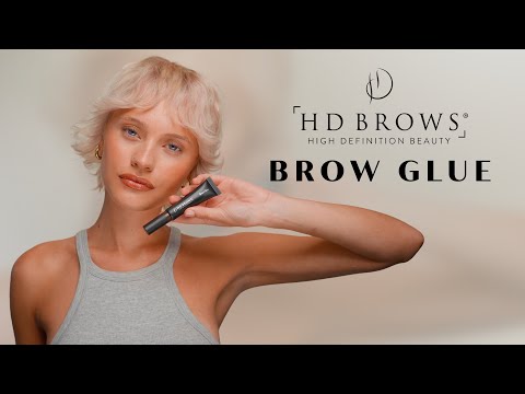HD Brows Κόλλα Φρυδιών Ανοιχτό Σκούρο Καφέ 10ml