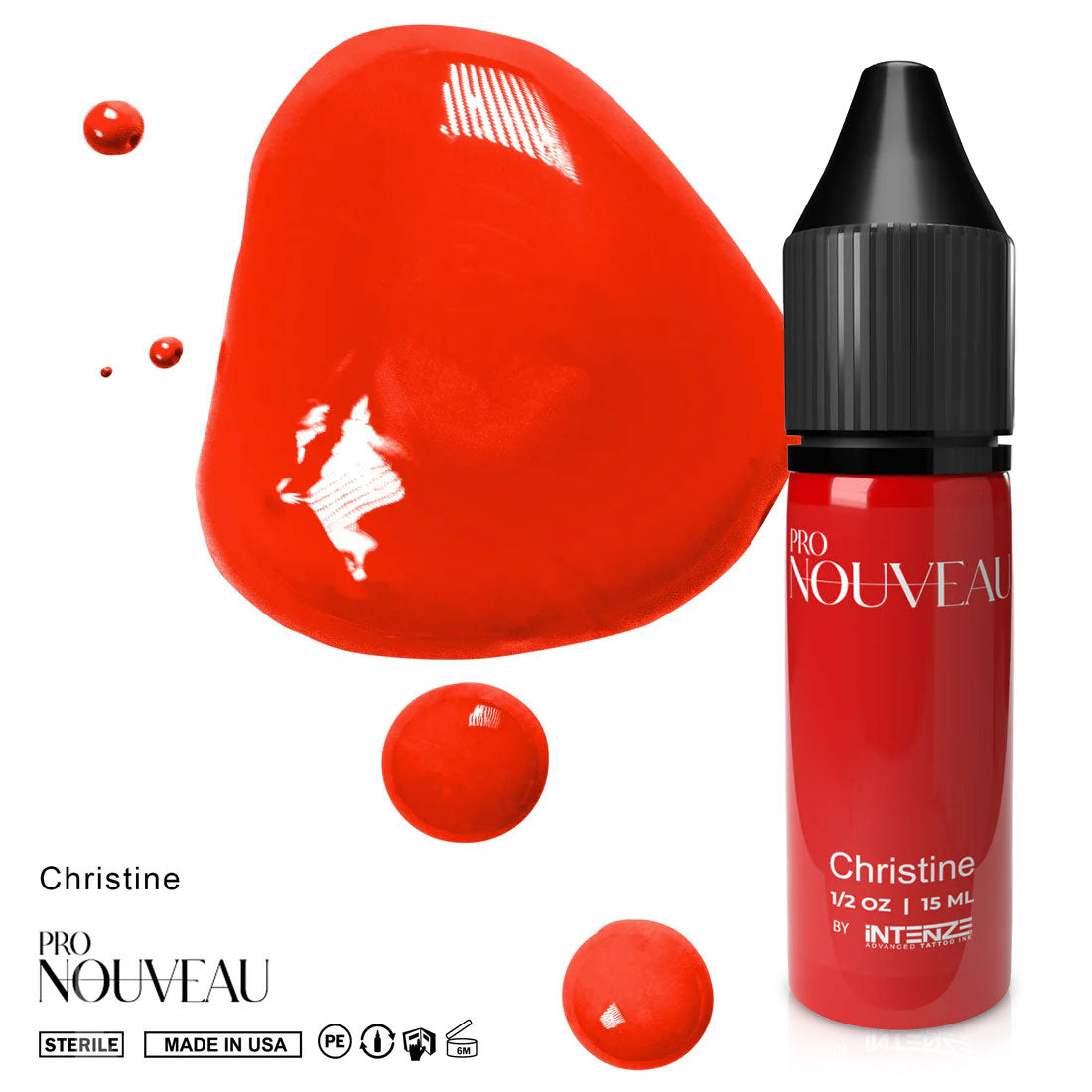 Pro Nouveau Lip Collection By Intenze 6x15ml - BVShop
