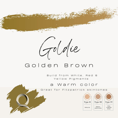 Quantum Platinum Label Goldie Pigments 15ml - BVShop