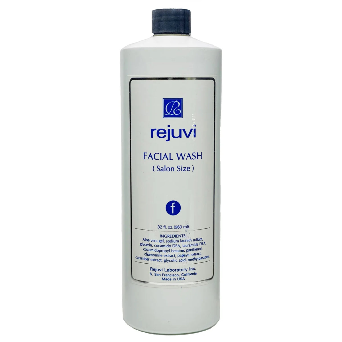 Rejuvi f Αφρώδες Καθαριστικό Προσώπου 960ml, Φιάλη με καπάκι