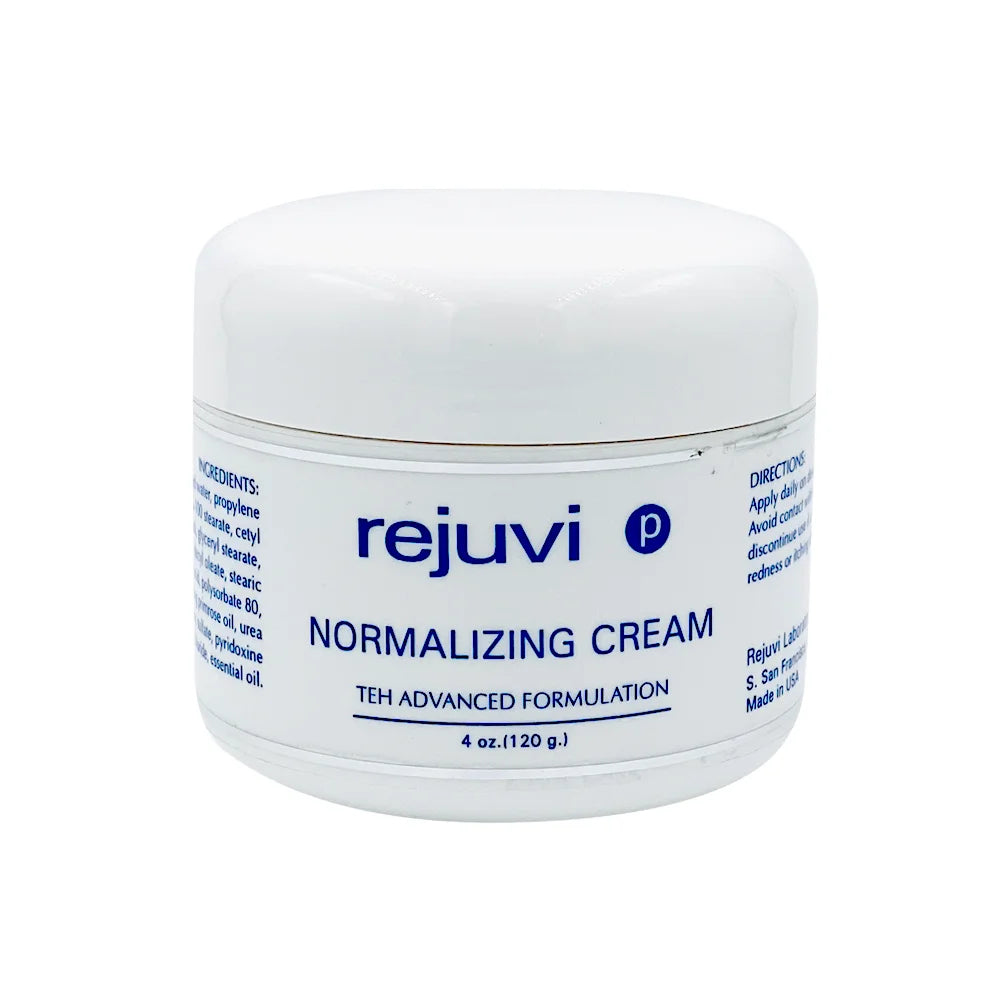 Rejuvi p Normalizing Κρέμα Προσώπου 120g – Βάζο, μπροστινή ετικέτα