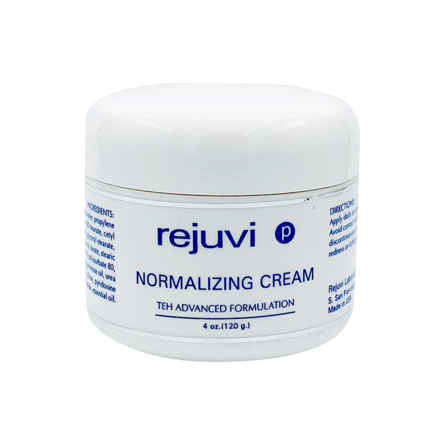 Rejuvi p Normalizing Κρέμα Προσώπου 120g – Βάζο, μπροστινή ετικέτα