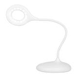 Ring led lamp snake on the desk white - BVShop