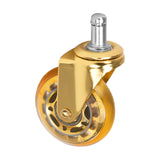 Roll Speed gold press-on stool wheel set of 5 pieces - BVShop