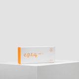 e.p.t.q. S300 Hyaluronic Filler in 1 ml syringe, showing the clear hyaluronic acid gel for facial rejuvenation or wrinkle treatment