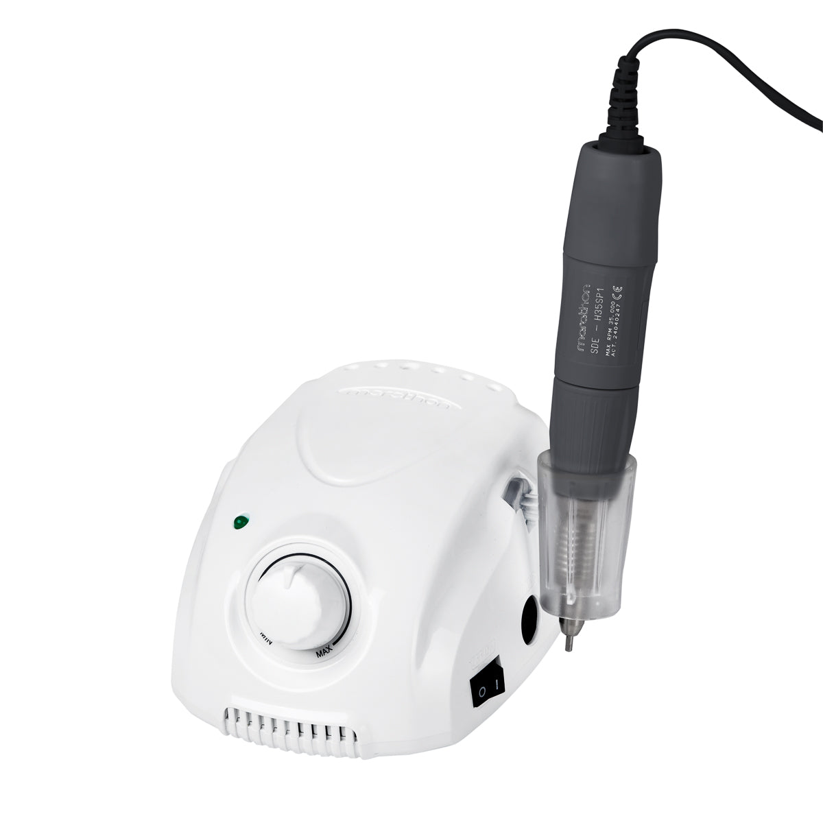 Saeyang Marathon 3 Champion nail drill machine white + H35LSP gray - BVShop