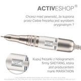 Saeyang Marathon K38 Crafien Mini Cordless Nail Drill Machine White - BVShop