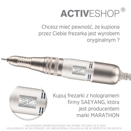 Saeyang Marathon K38 Crafien Mini Cordless Nail Drill Machine White - BVShop