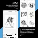 Saferly Bluetooth Stencil Printer - BVShop