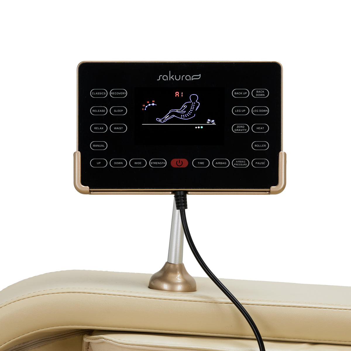 Sakura Comfort Plus 806 massage chair beige - BVShop