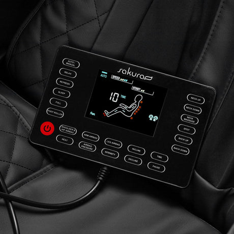 Sakura massage chair Standard 801 black and red - BVShop
