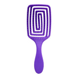 Set Flexible Hair Brush O-327 purple and Kessner Lab Caffeine Ampoules - BVShop