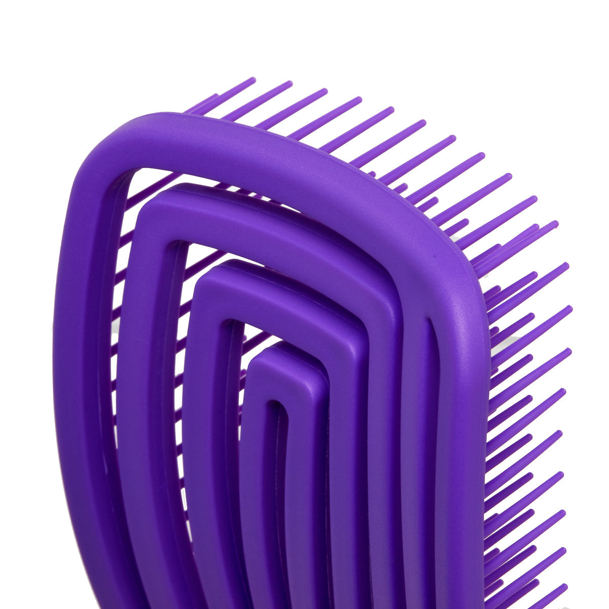 Set Flexible Hair Brush O-327 purple and Kessner Lab Caffeine Ampoules - BVShop