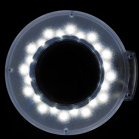 Set of armchair 210 + led magnifier lamp S5 + stool 302 - BVShop