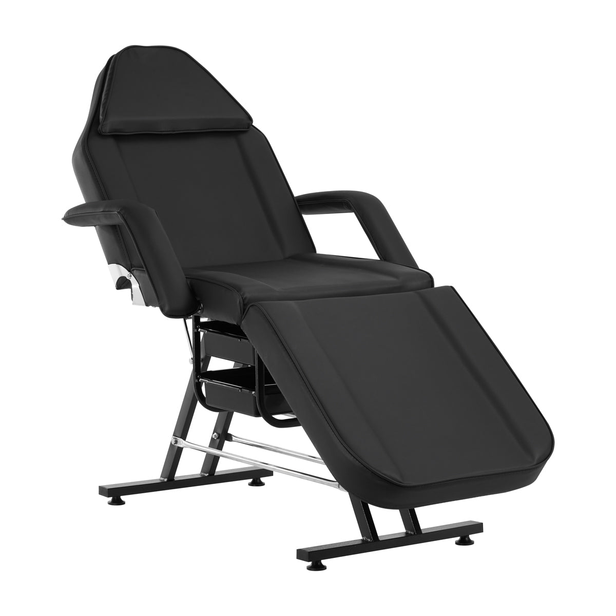 Sillon cosmetic chair with cuvettes black - BVShop