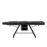 Sillon cosmetic chair with cuvettes black - BVShop