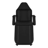 Sillon cosmetic chair with cuvettes black - BVShop