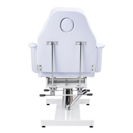 Sillon hydraulic cosmetic chair v2 210 cold white - BVShop