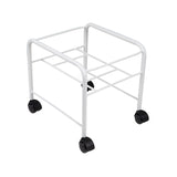 Simple pedicure tray with white wheels - BVShop