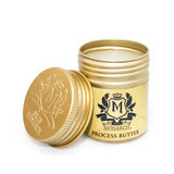 Skin Monarch Process Butter 50ml jar showing creamy, hydrating skincare product in a sleek container.