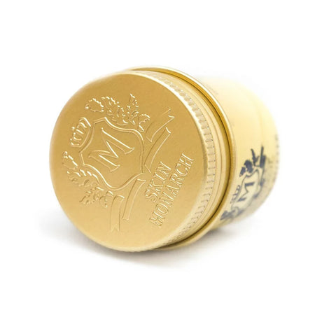 Cream jar labeled Skin Monarch Process Butter 50ml with a natural, minimalist design and soft, creamy texture visible inside.