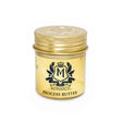 Skin Monarch Process Butter 50ml jar with smooth, creamy texture, showcasing nourishing skincare product in a white container.