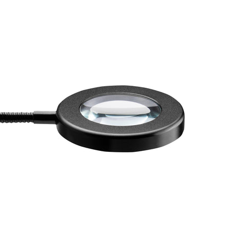 SNAKE RING LED LAMP LAMP ON A DESK BLACK - BVShop