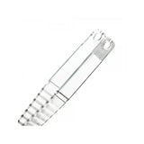 SNAPTILES sterile disposable piercing forceps with metallic tips and ergonomic handle for safe, precise piercing procedures.