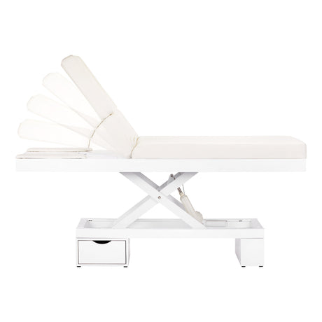 Spa cosmetic bed azzurro 815b glowing white heated - BVShop
