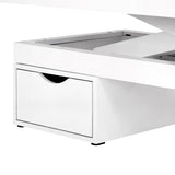 Spa cosmetic bed azzurro 815b glowing white heated - BVShop