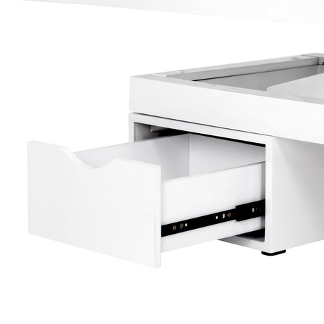 Spa cosmetic bed azzurro 815b glowing white heated - BVShop