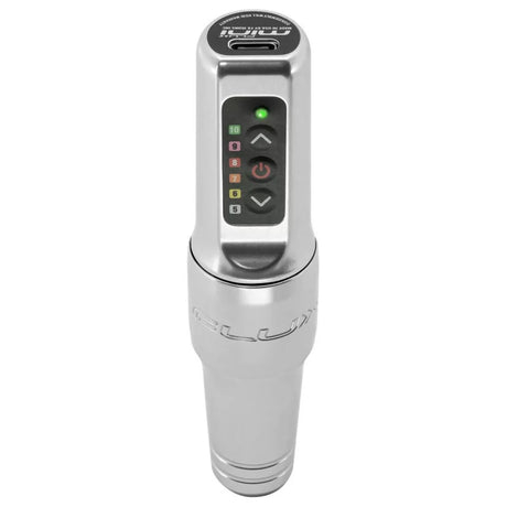Spektra Flux Mini Silver with Power Bolt Tattoo & PMU Machine - BVShop