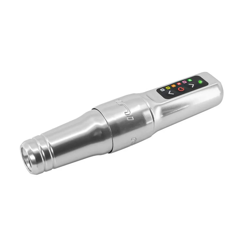 Spektra Flux Mini Silver with Power Bolt Tattoo & PMU Machine - BVShop