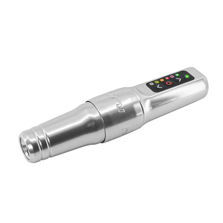 Spektra Flux Mini Silver with Power Bolt Tattoo & PMU Machine - BVShop