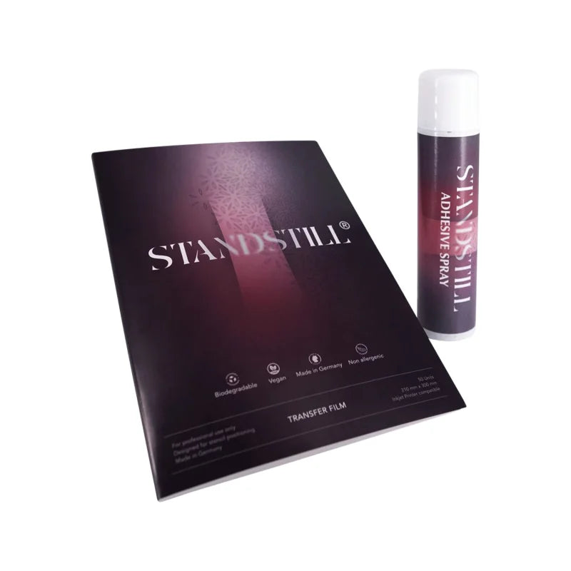 StandStill Transfer Film 50 pcs & Adhesive Stencil Spray Bundle - BVShop