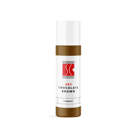 Swiss Color 203 Chocolate Brown Eyebrow Pigment - BVShop