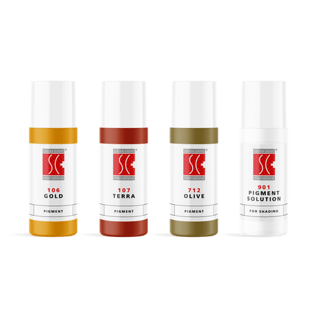 Swiss Color Corrector Pigment Set 4x5ml - BVShop