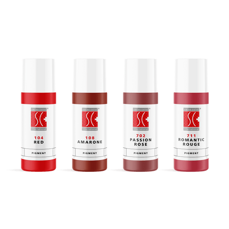 Swiss Color Lip Blush Set 4x5ml - BVShop