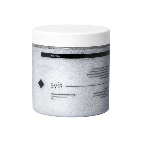 Syis Azure Velvet – foot bath salt with urea 600g - BVShop