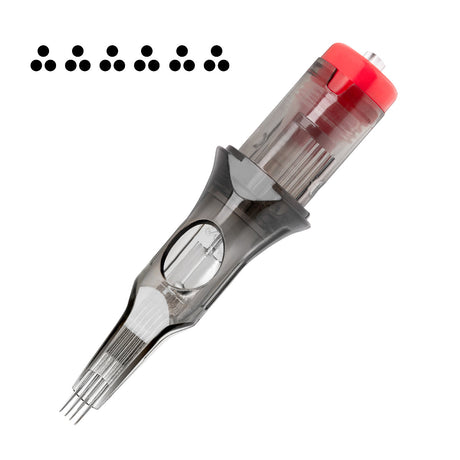Tattoo Cartridge EL CARTEL V2 - 6 InRow 0.30 3RL Long Taper 10 pcs. - BVShop