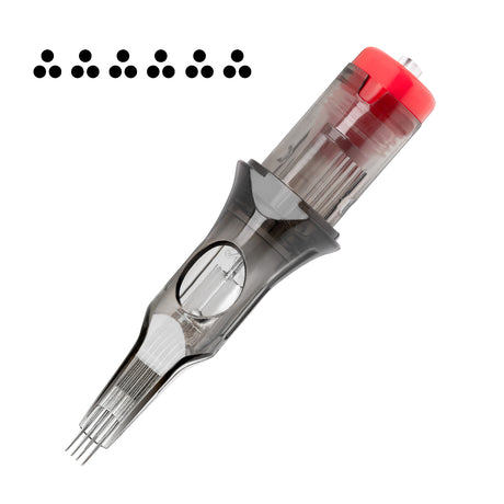 Tattoo Cartridge EL CARTEL V2 - 6 InRow 0.35 3RL Long Taper 10 pcs. - BVShop
